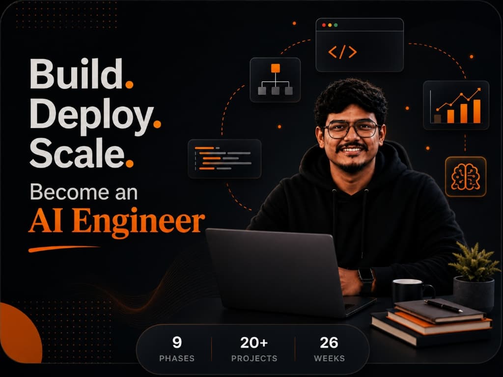 Build. Deploy. Scale. - Become an AI Engineer